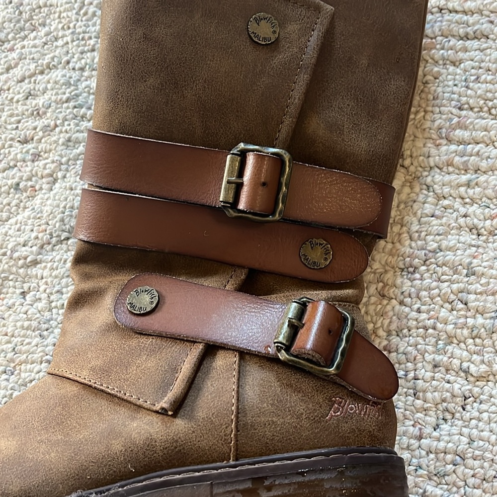 Brown Leather Women's Boots - Picture 4 of 4